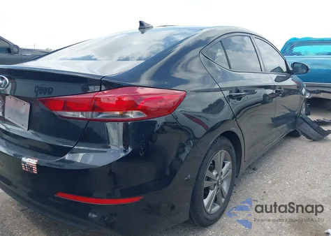 2018 Hyundai Elantra Sel из США, поврежденный, VIN 5NPD84LF8JH393543